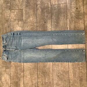 Forever 21 Light Blue Straight Leg Jeans